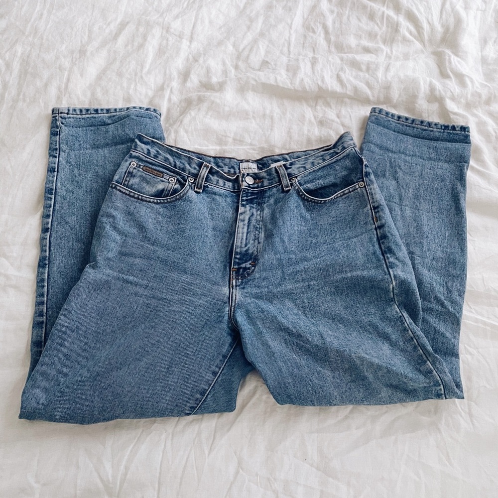 Vintage Calvin Klein / Rare Classic Mom Jeans - Picture 4 of 9